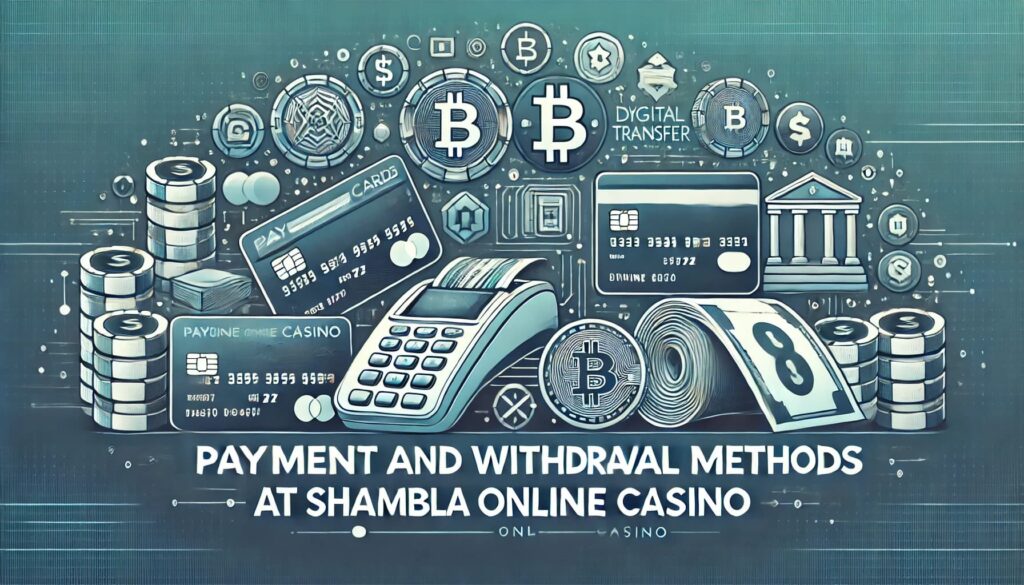 Payment and Withdrawal Methods at Shambala Online Casino