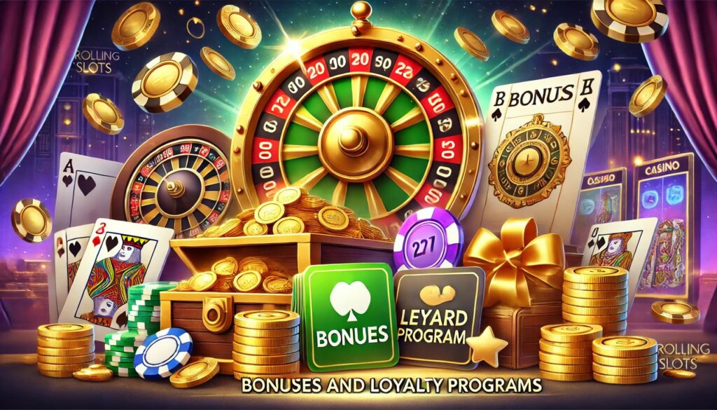 RollingSlots Casino Bonuses and Loyalty Programs