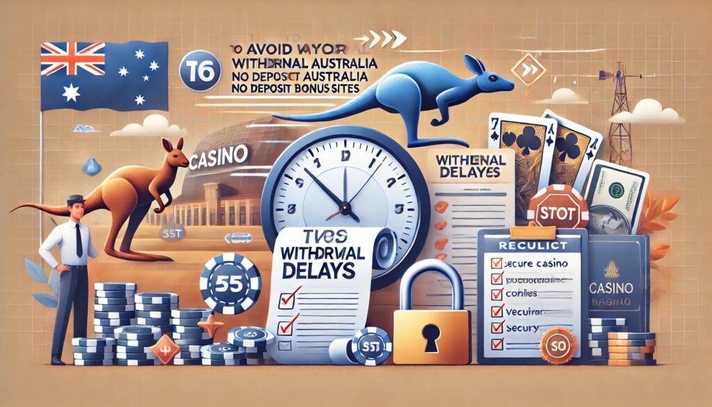 Tips to Avoid Withdrawal Delays at the Best Online Casino Australia No Deposit Bonus Sites